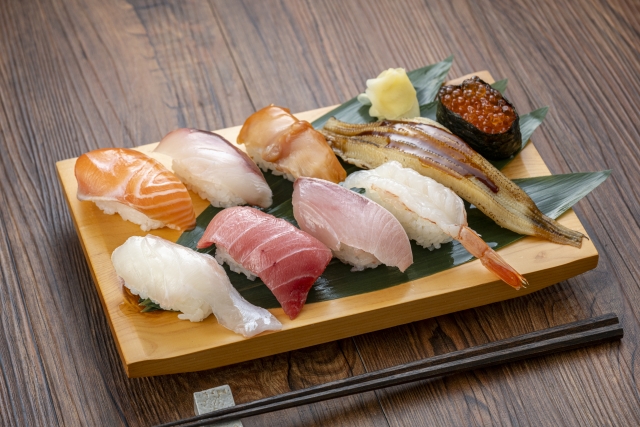 お寿司を注文する順番