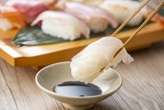 お寿司の正しい食べ方マナー