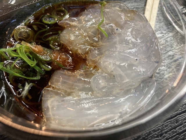 のれそれの食べ方
